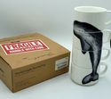 Narwhal Coffee Mug Tea Stacking Cups Modern Sealif