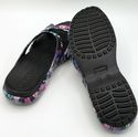 Crocs  Meleen Twist Sandals Size 10 Black Flowers 