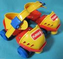 Vintage Late 80s Preskool Skates Rollerskates Adju