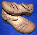 Women's Dansko Brown Mary Janes Kiera Fisherman Sa