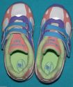 Girl's Velcro New Balance Tennis Shoes Size 10 Pur