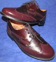 Men's Westland Senator Oxblood Wingtips Dress Shoe