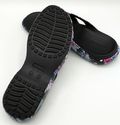 Crocs  Meleen Twist Sandals Size 10 Black Flowers 