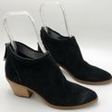 Dolce Vita Womens Size 7.5 Black Suede Ankle Boots