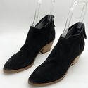 Dolce Vita Womens Size 7.5 Black Suede Ankle Boots