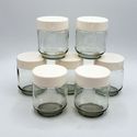 Euro Cuisine Glass Jars + Date-Setting Lids for Yo