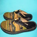 Women's Born Southwestern Black Sandals Size 6 Woo