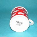 Vintage Enesco Black Sheep Love Red Coffee Mug Tea