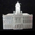 Connecticut State House Sterling Ornament 1988 Han
