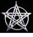 Silver Star Sterling Christmas Ornament 1997 Hand 