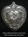 Wallace Grande Baroque Heart 2005 Sterling Christm