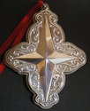 Towle Old Master Christmas Star 2006 Sterling Silv