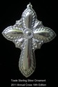 Towle Cross 2011 Sterling Silver Christmas Ornamen