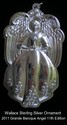 Wallace Grande Baroque Angel 2011 Sterling Christm