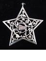 Sterling Ornament Silver Christmas Star 2484 Hand 