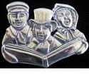 Colonial Christmas Carolers Sterling Ornament 2004