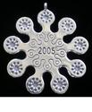Annual Star Sterling Silver Christmas Ornament 200