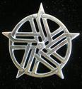 Star Sterling Silver Christmas Ornament 2011 Hand 