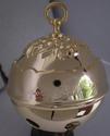 Reed & Barton Christmas Holly Bell Gold Plated Orn