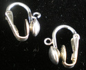 Sterling Silver Earring Clips 2 Sets 