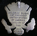 George HW Bush Presidential Seal Christmas Ornamen