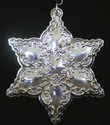 Wallace Grande Baroque Snowflake 1999 Sterling Chr