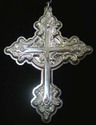 Wallace Grande Baroque Cross 2003 Sterling Christm