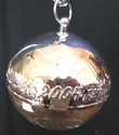 Wallace Silver Plated Sleigh Bell 2004 Christmas O