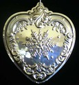 Wallace Grande Baroque Heart 2007 Sterling Christm