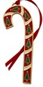 Wallace Candy Cane Ornament with Christmas Tree Go