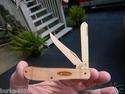 Case Knife Kit Wood Mini Trapper