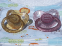 Glitter adult size Pacifiers