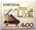 PORTUGAL 1978 working instruments STAMP 4 ESCUDOS 