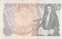 BANK OF ENGLAND 1 POUND 1978-84 Pick#377b UNC#528