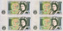 BANK OF ENGLAND 1 POUND 1978-84 Pick#377b UNC#528