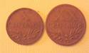 COINS 10 CENTAVOS 1949 / COIN 20 CENTAVOS 1943 POR