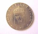 COIN SWEDEN 1 KRONA 1989-D UNC CARL XVI GUSTAF/ SV