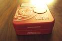 LUCKY STRIKE RED METALLIC TIN / EMPTY FROM SPAIN N