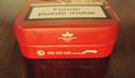 LUCKY STRIKE RED METALLIC TIN / EMPTY FROM SPAIN N