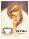 POSTCARD NESCAO NESTLÉ AD SPAIN NMH