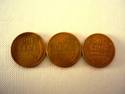 1 CENT WHEAT COIN 1952-D, 1953-D,1956-D, 1958-D MI