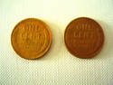 1 CENT WHEAT COIN 1940 AND 1951 MINT 