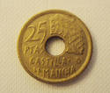 COIN 25 PESETAS 1996 CASTILLA LA MANCHA MINT