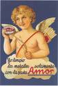 POSTCARD ANGEL / AMOR METAL POLISH CLEANER SPAIN  