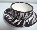 Hand painted ESPRESSO SAUCER & CUP / MANISES SPAIN