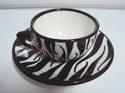 Hand painted ESPRESSO SAUCER & CUP / MANISES SPAIN