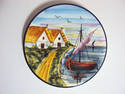 Hand painted decorative plate SPAIN MANISES SIGNED