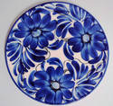 Hand painted decorative PLATE / MANISES SPAIN R. L