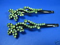 Rhinestone Hair Pins, Hair Clips, per pair set