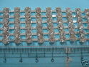 Rhinestone Chains with settings, Stone Belt Body